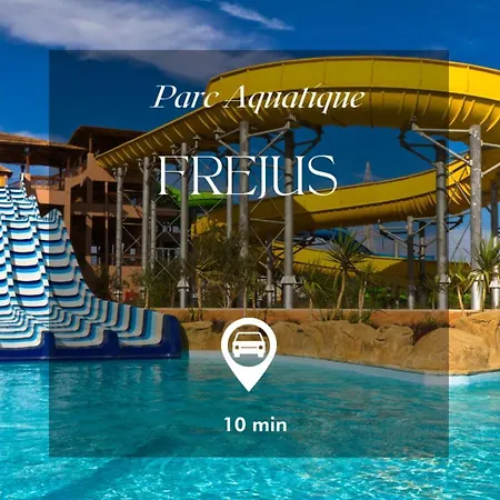 2-room, 4 Guests, Beach/port 5 Min, Wi-fi, Parking Apartmán Fréjus