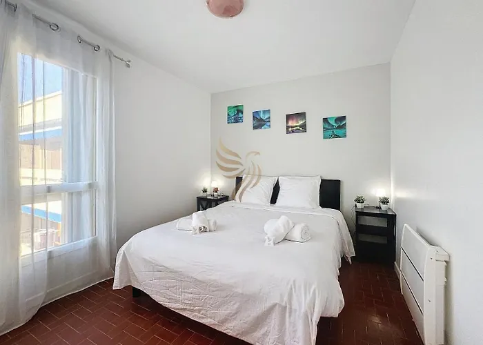 Apartmán 2-room, 4 Guests, Beach/port 5 Min, Wi-fi, Parking *