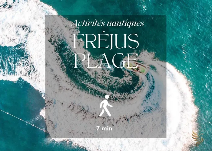 2-room, 4 Guests, Beach/port 5 Min, Wi-fi, Parking * Fréjus